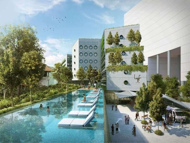 Lyf One-North Singapore Exterior foto
